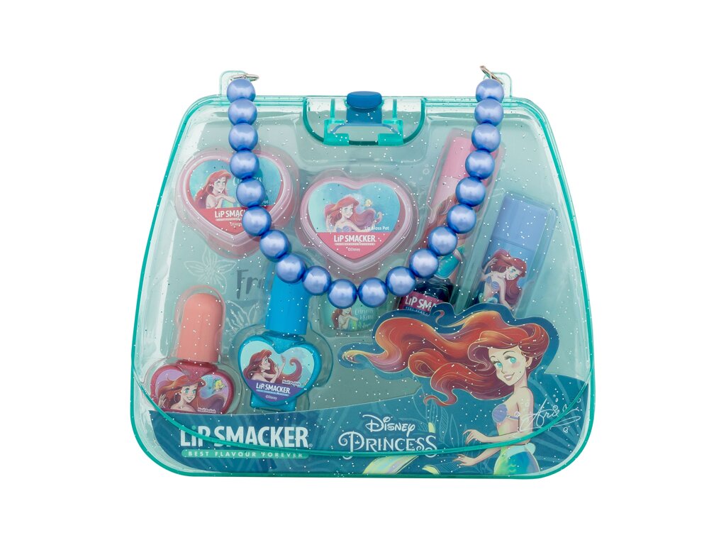 Lip Smacker Disney Princess Ariel Mini Makeup Bag lūpų balzamas