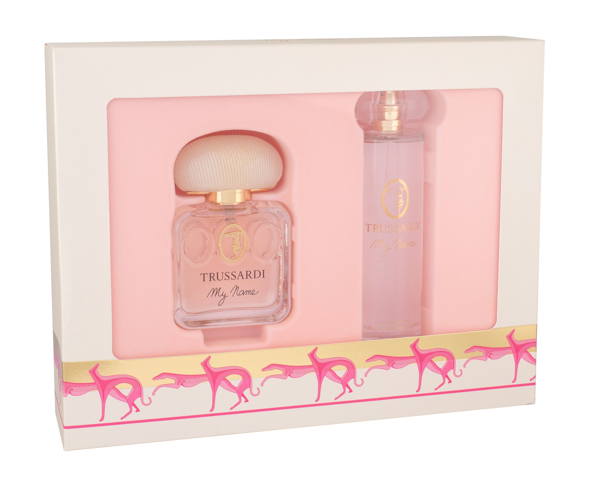 Trussardi My Name Pour Femme Eau De Parfum 50 ml Edp 50 ml + Body Oil 100 ml Damaged box Set