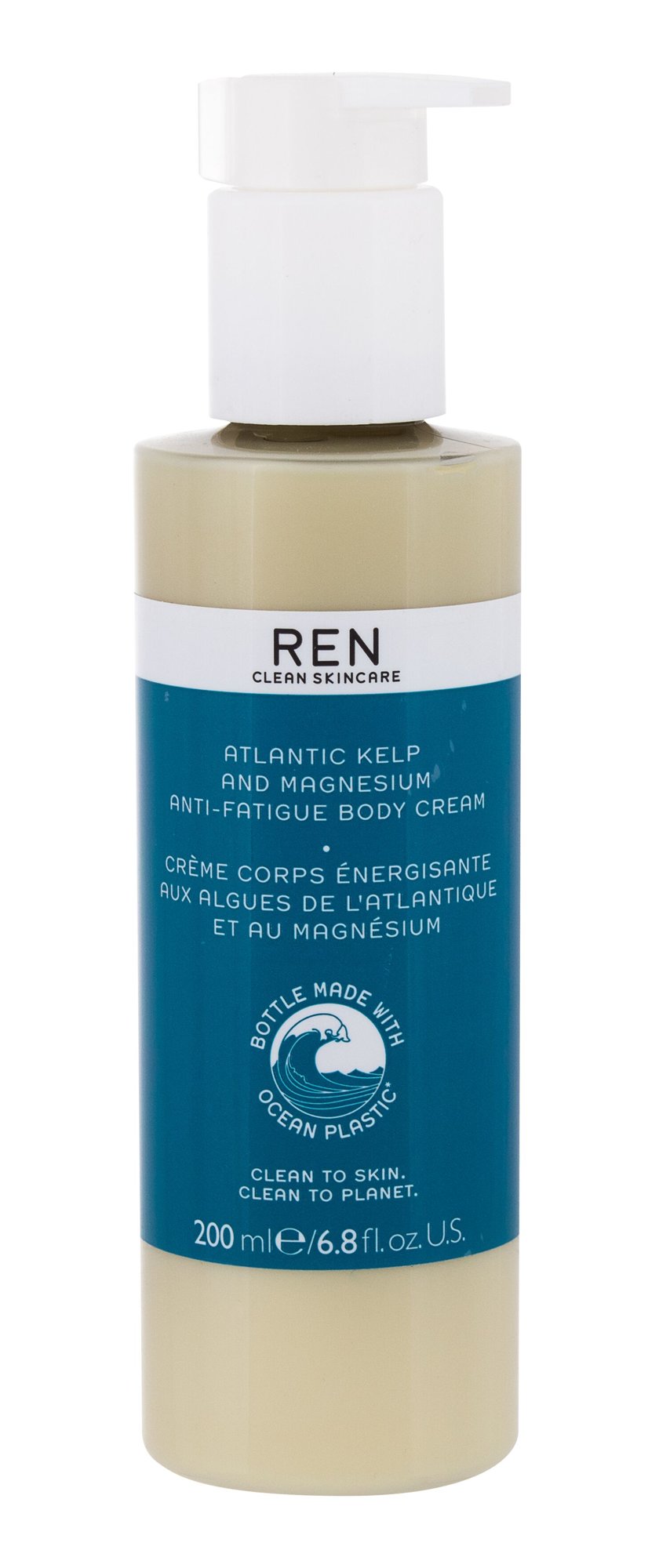 Ren Clean Skincare Atlantic Kelp And Magnesium 200ml kūno kremas