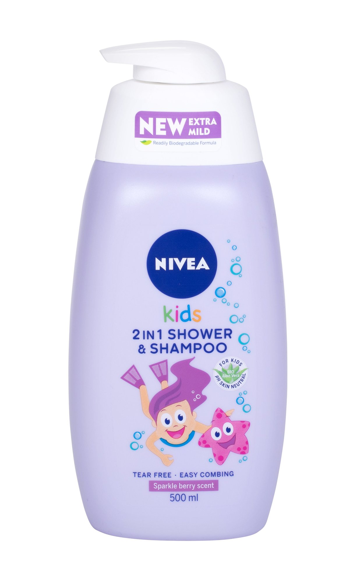Nivea Kids 2in1 Shower & Shampoo dušo želė