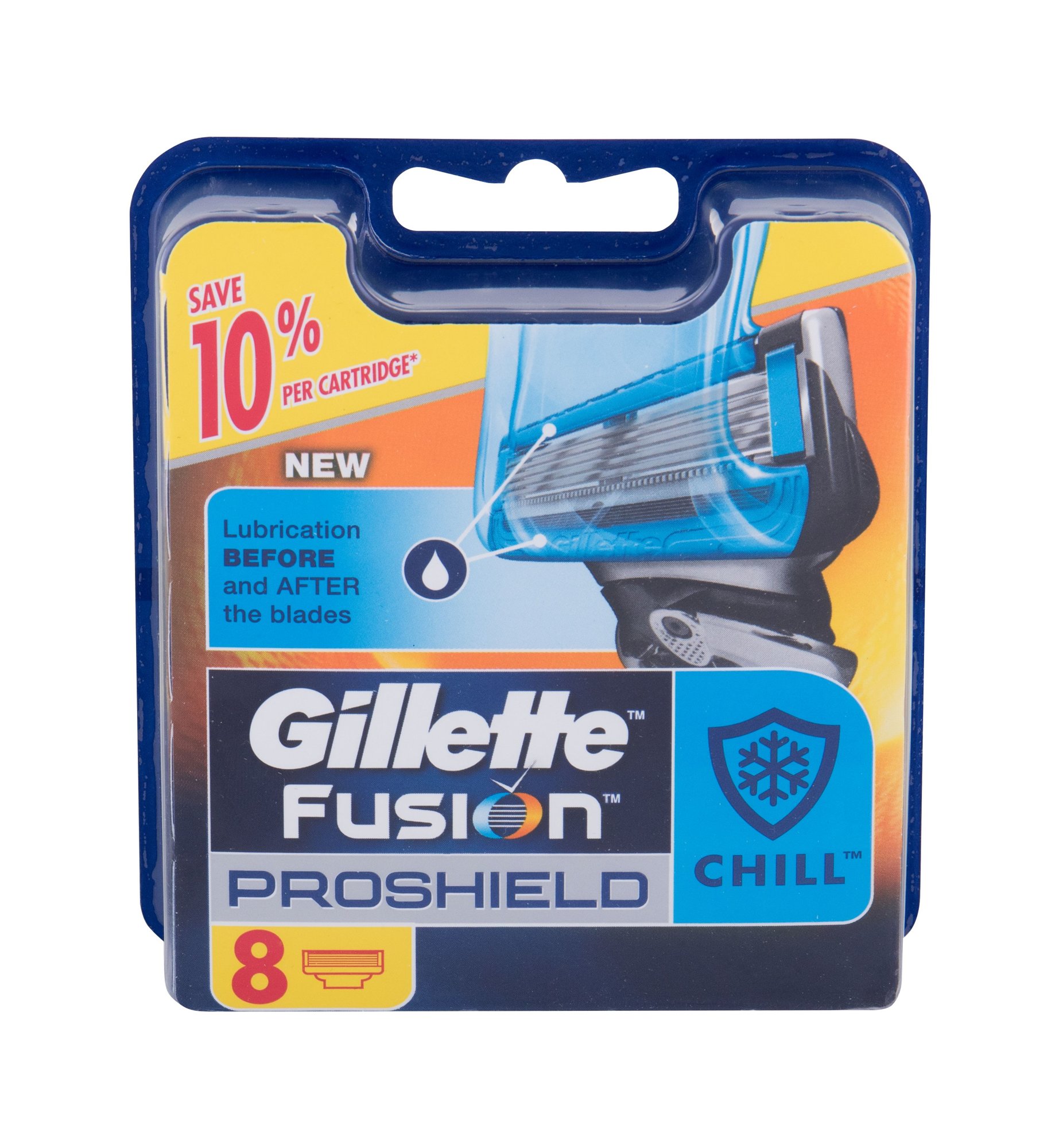 Gillette Fusion Proshield Chill 8vnt skustuvo galvutė