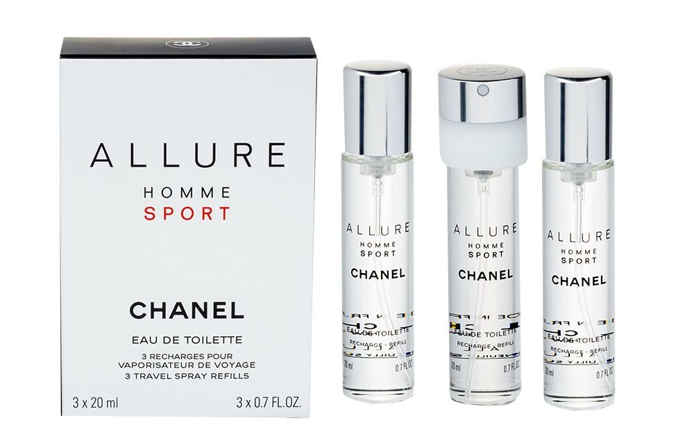 Chanel Allure Homme Sport 20ml Kvepalai Vyrams EDT (Pažeista pakuotė)