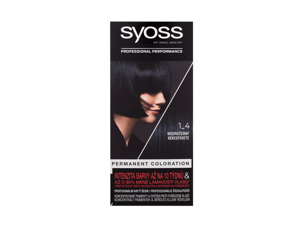 Syoss Permanent Coloration 50ml plaukų dažai (Pažeista pakuotė)