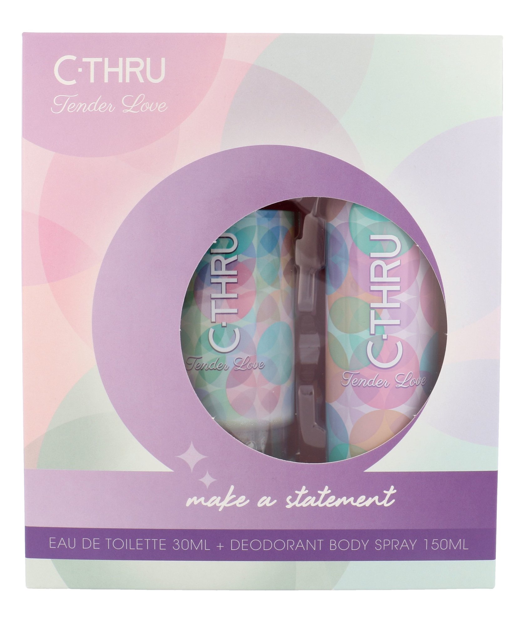 C-THRU Tender Love 30ml EDT 30 ml + deodorant 150 ml Kvepalai Moterims EDT Rinkinys (Pažeista pakuotė)