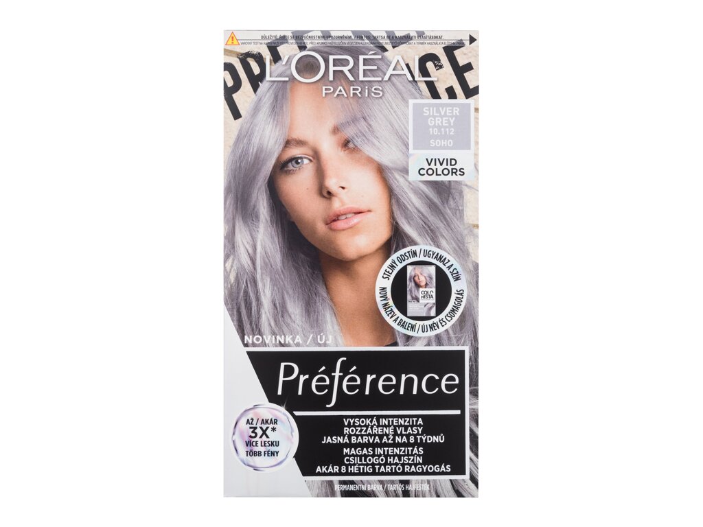 L'Oréal Paris Préférence Vivid Colors 60ml moteriška plaukų priemonė (Pažeista pakuotė)