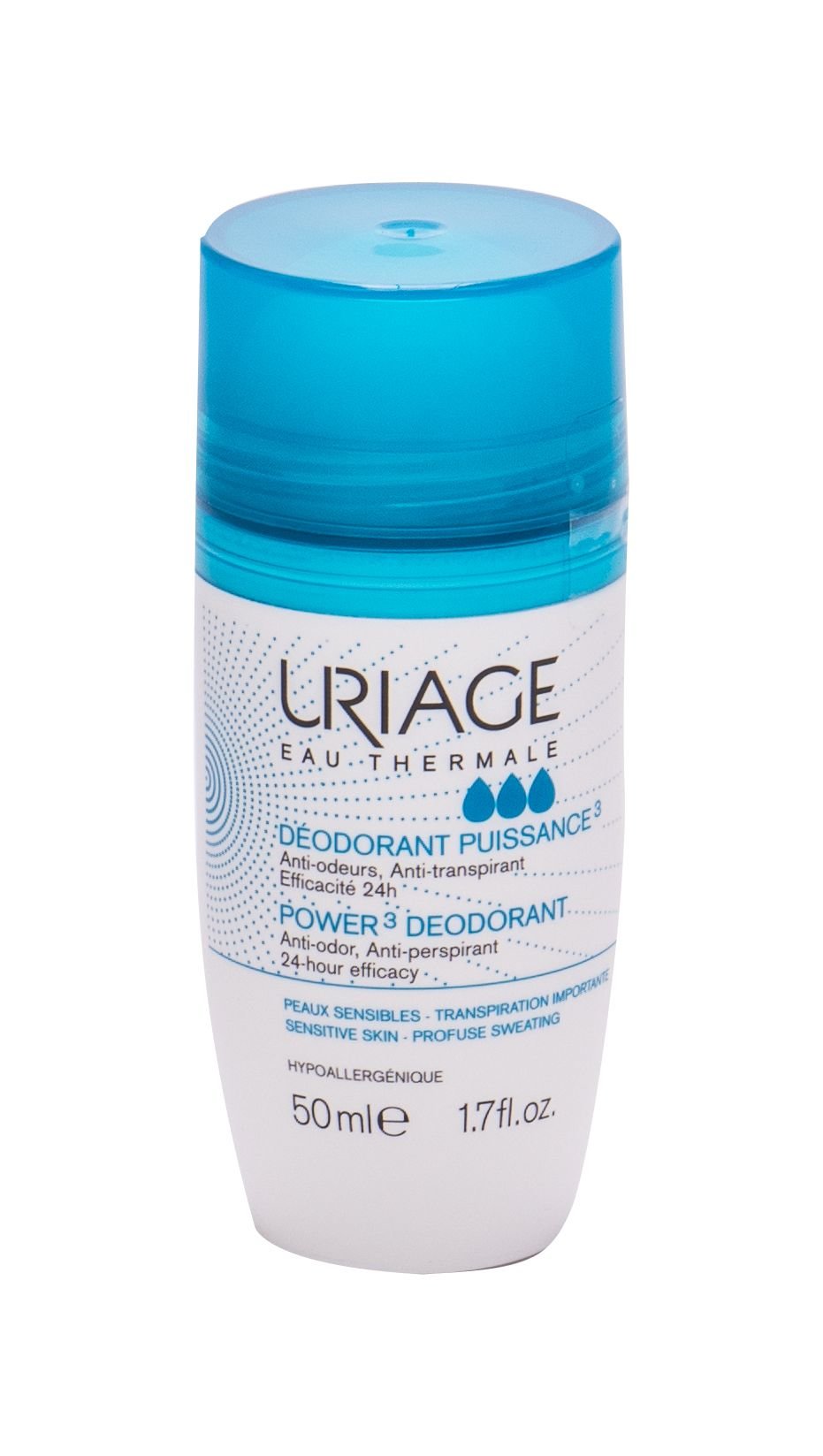 Uriage Eau Thermale Deodorant Power3 dezodorantas