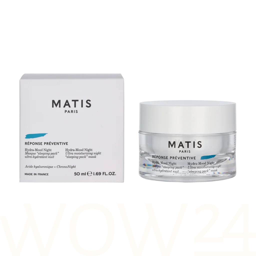 Matis Matis Reponse Preventive Hydramood Night Mask 50 ml Veido kaukė