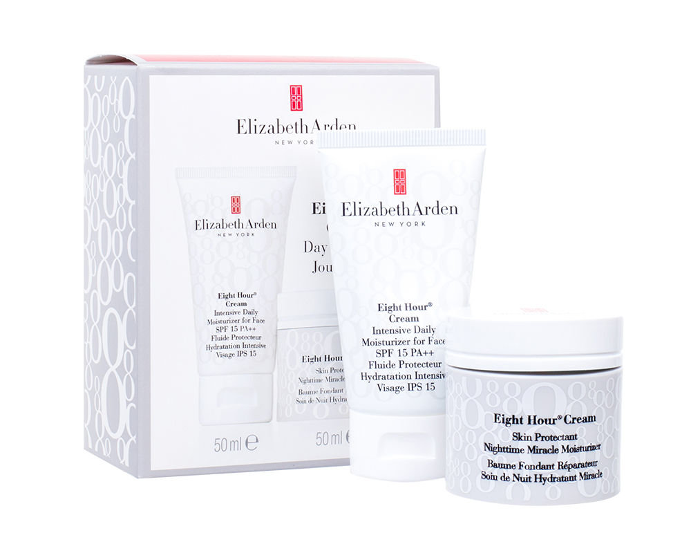Elizabeth Arden Eight Hour Cream 50ml Daily Skin Care 50 ml + Night Skin Care 50 ml dieninis kremas Rinkinys