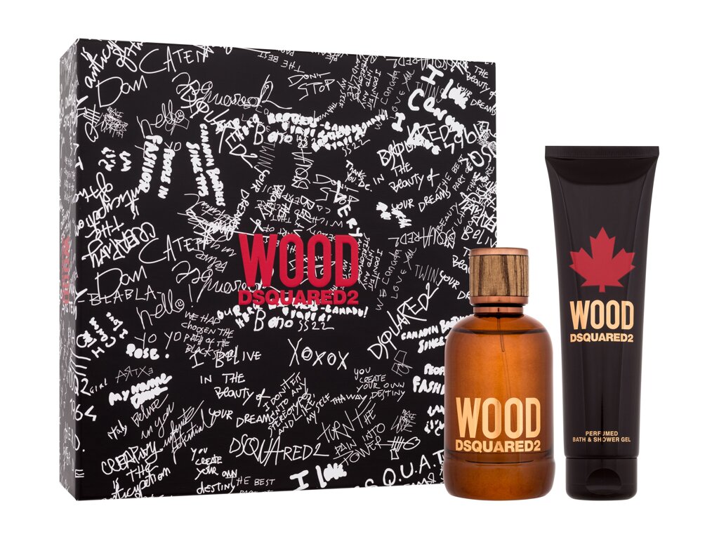 Dsquared2 Wood Eau De Toilette 100 ml Damaged box Set