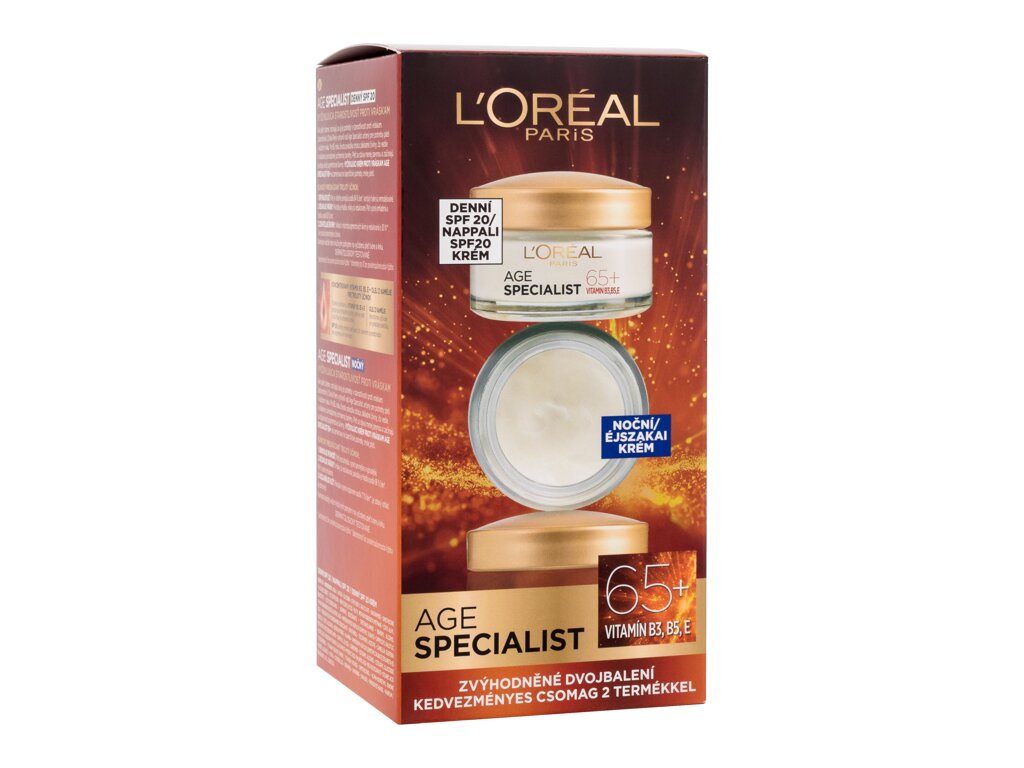 L`oreal Age Specialist 65+ Dieninis kremas 50 ml Damaged box Set