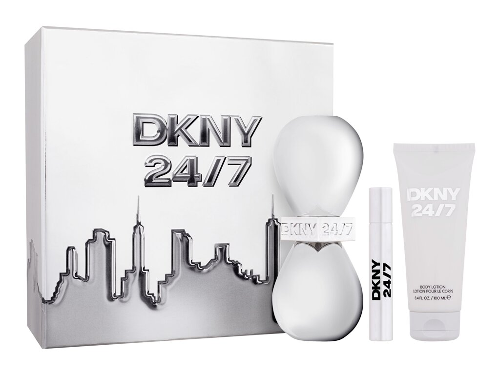 Dkny DKNY 24/7 Eau De Parfum 100 ml Edp 100 ml + Body Lotion 100 ml + Edp 15 ml Set