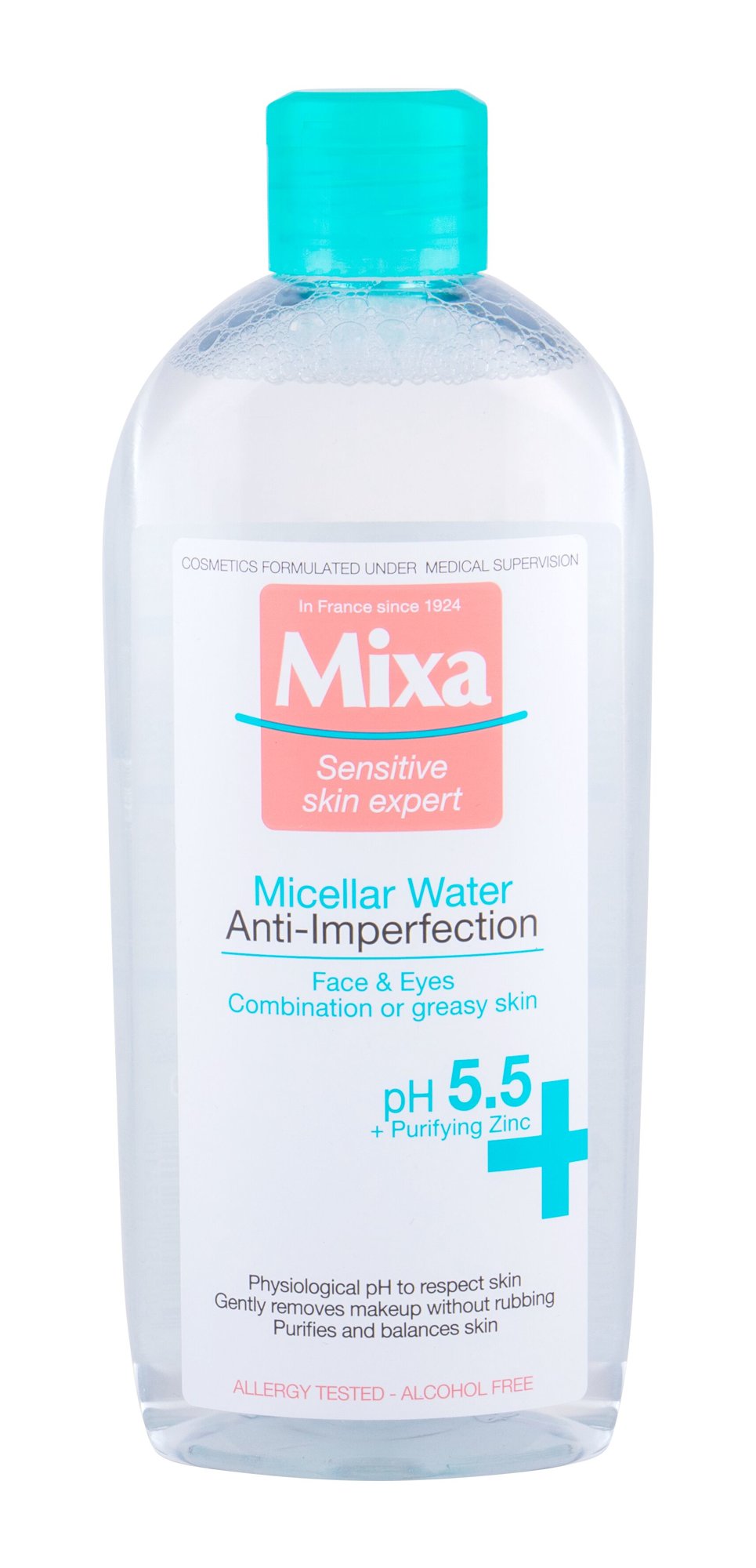 Mixa Anti-Imperfection 400ml micelinis vanduo (Pažeista pakuotė)