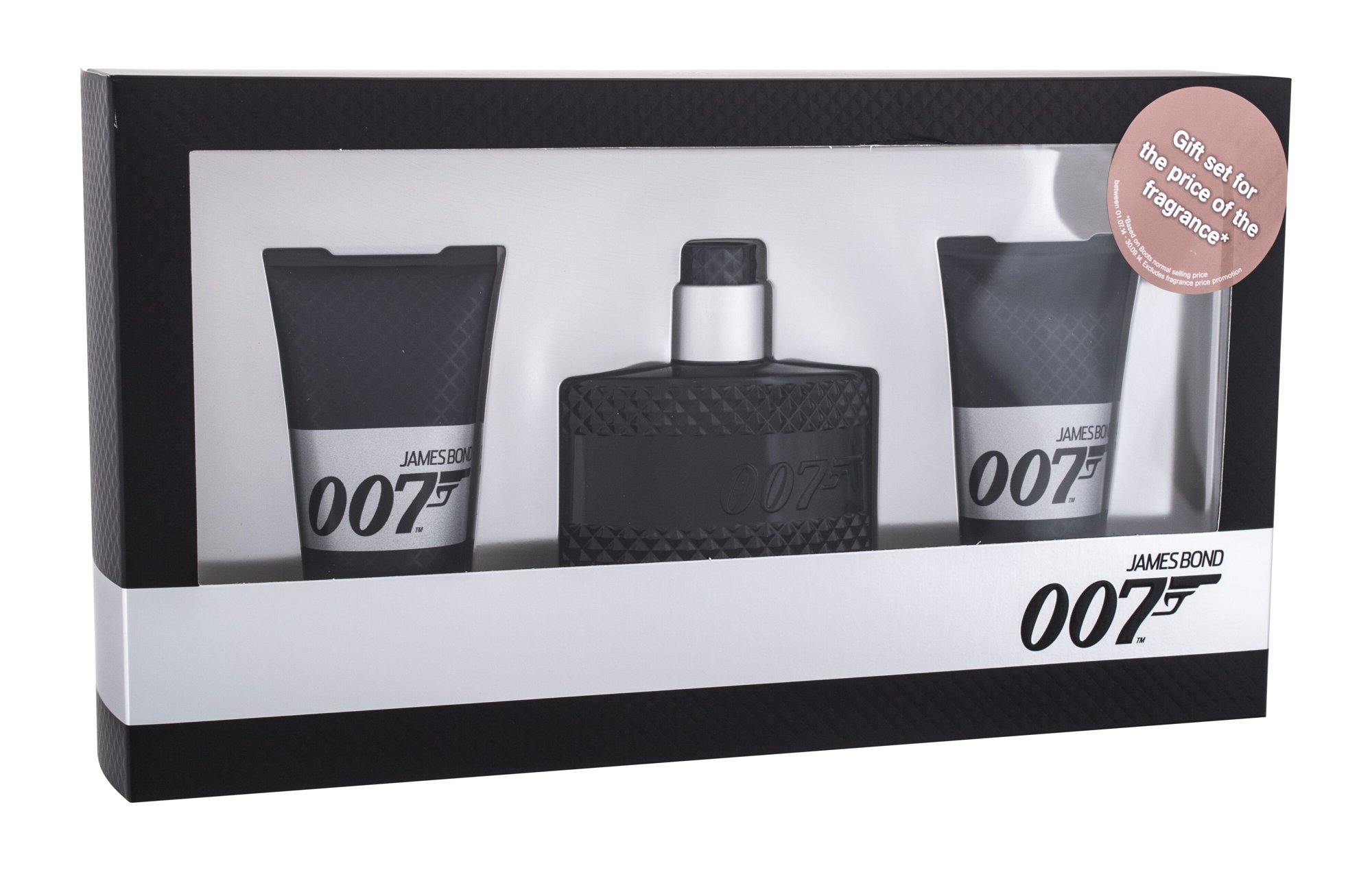 James Bond 007 James Bond 007 50ml Edt 50 ml + Shower Gel 2 x 50 ml Kvepalai Vyrams EDT Rinkinys (Pažeista pakuotė)