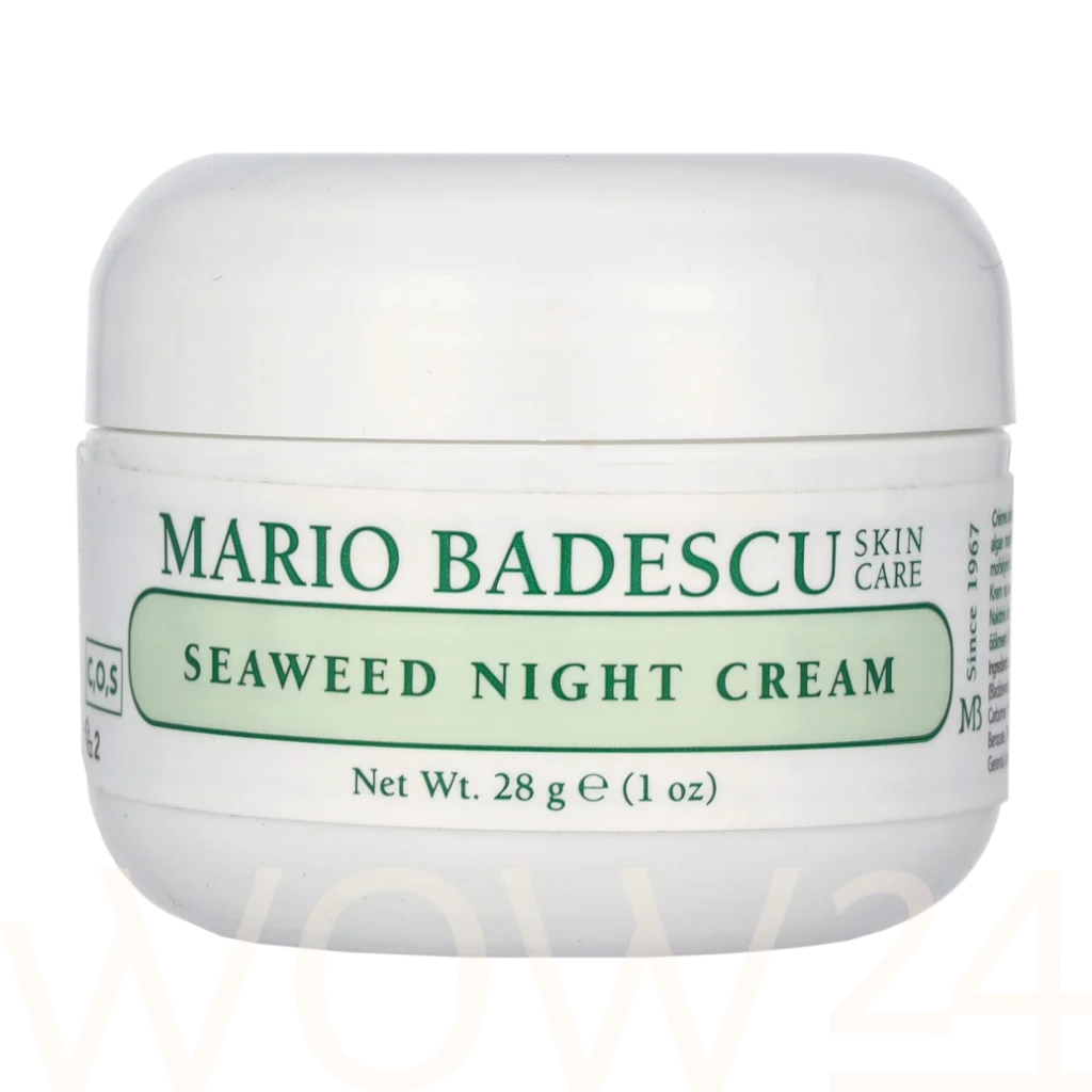Mario Badescu Mario Badescu Seaweed Night Cream 28 g natūrali veido odos priežiūros priemonė