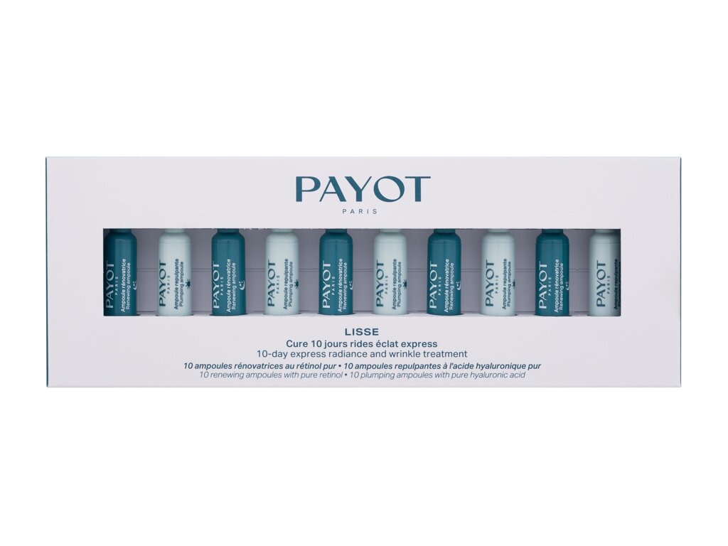 Payot Lisse 10-Day Express Radiance And Wrinkle Treatment Veido serumas