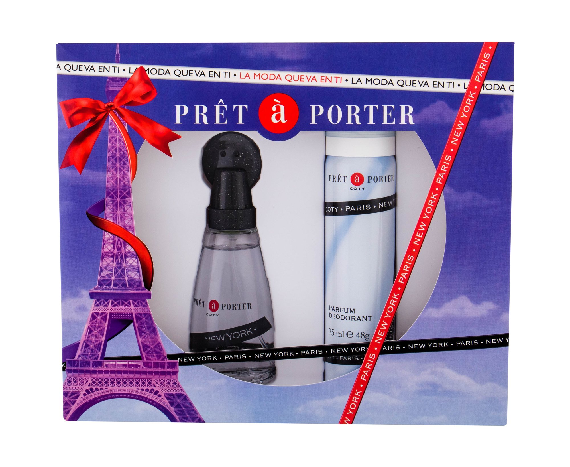 Pret Á Porter Original 50ml Edt 50ml + 75ml deodorant Kvepalai Moterims EDT Rinkinys