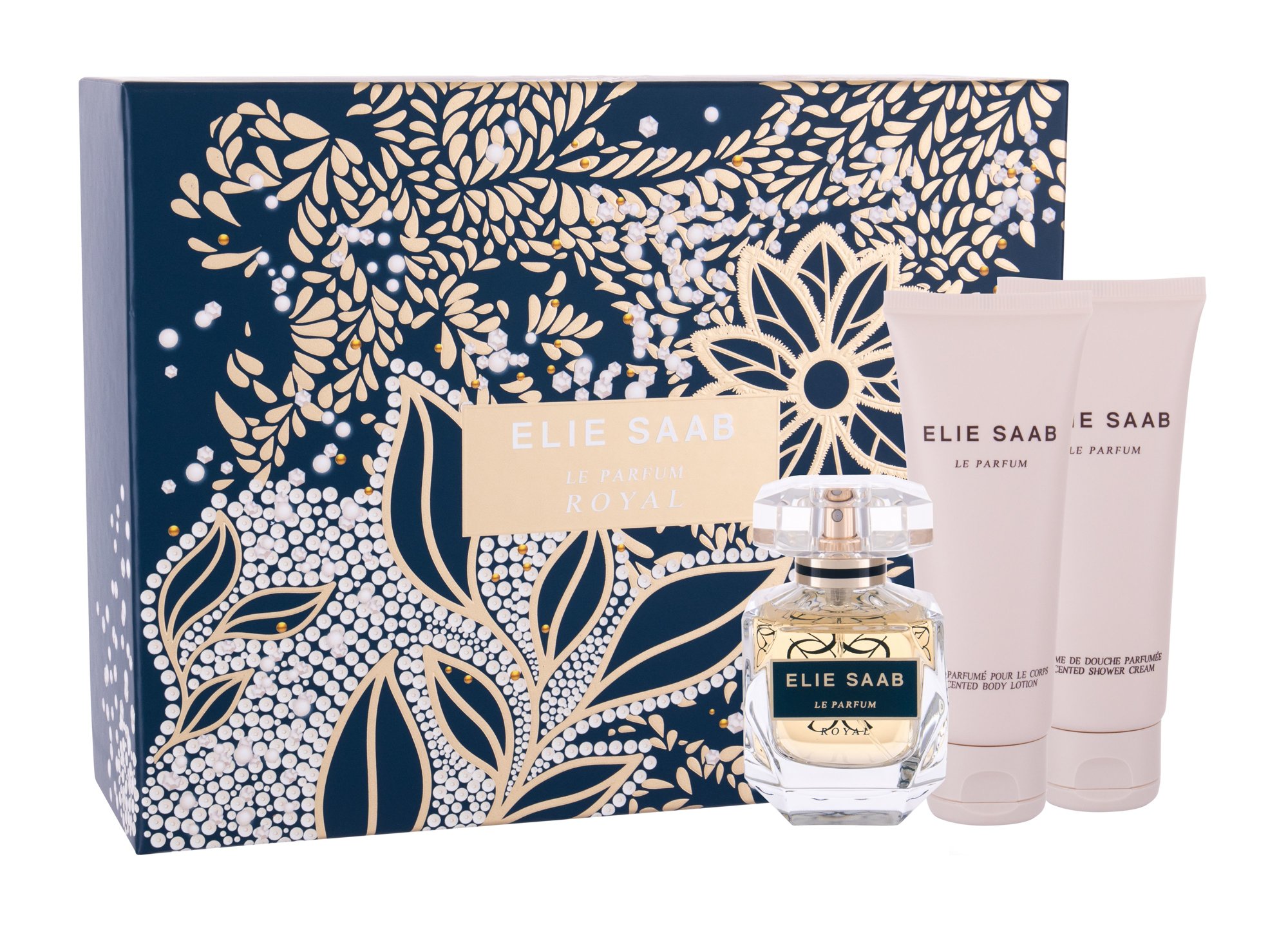 Elie Saab Le Parfum Royal 50ml Edp 50 ml + Body Lotion 75 ml + Shower Cream 75 ml Kvepalai Moterims EDP Rinkinys