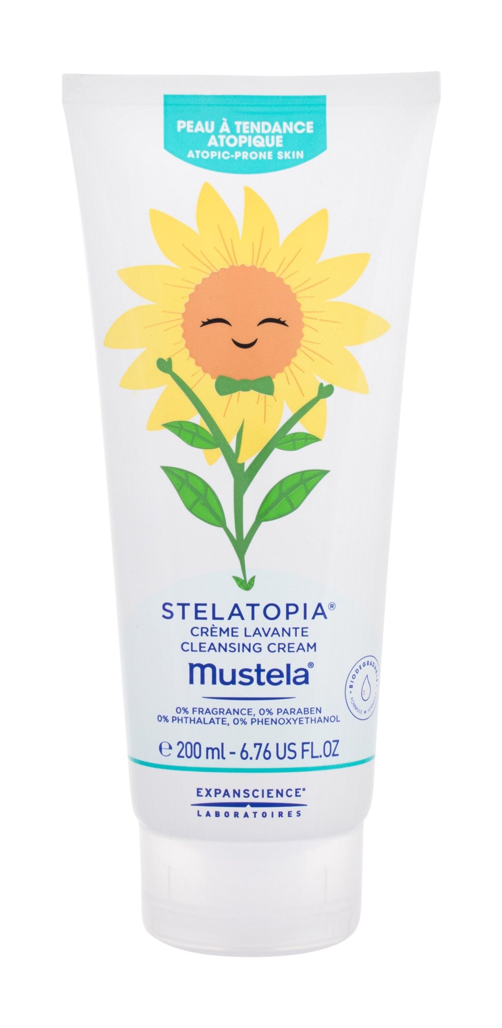 Mustela Bébé Stelatopia Cleansing Cream 200ml dušo kremas