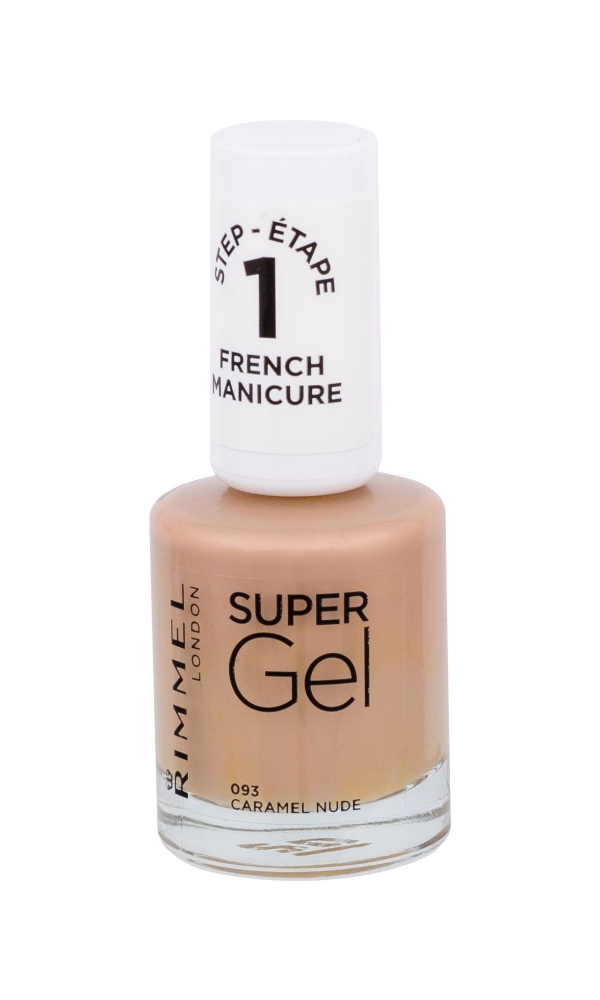Rimmel London Super Gel French Manicure STEP1 12ml nagų lakas