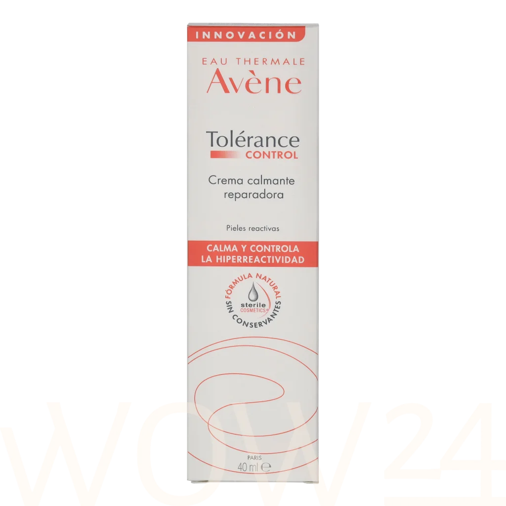 Avene Tolerance Control Soothing Skin Recovery Cream Dieninis kremas Dieninis veido kremas Moterims