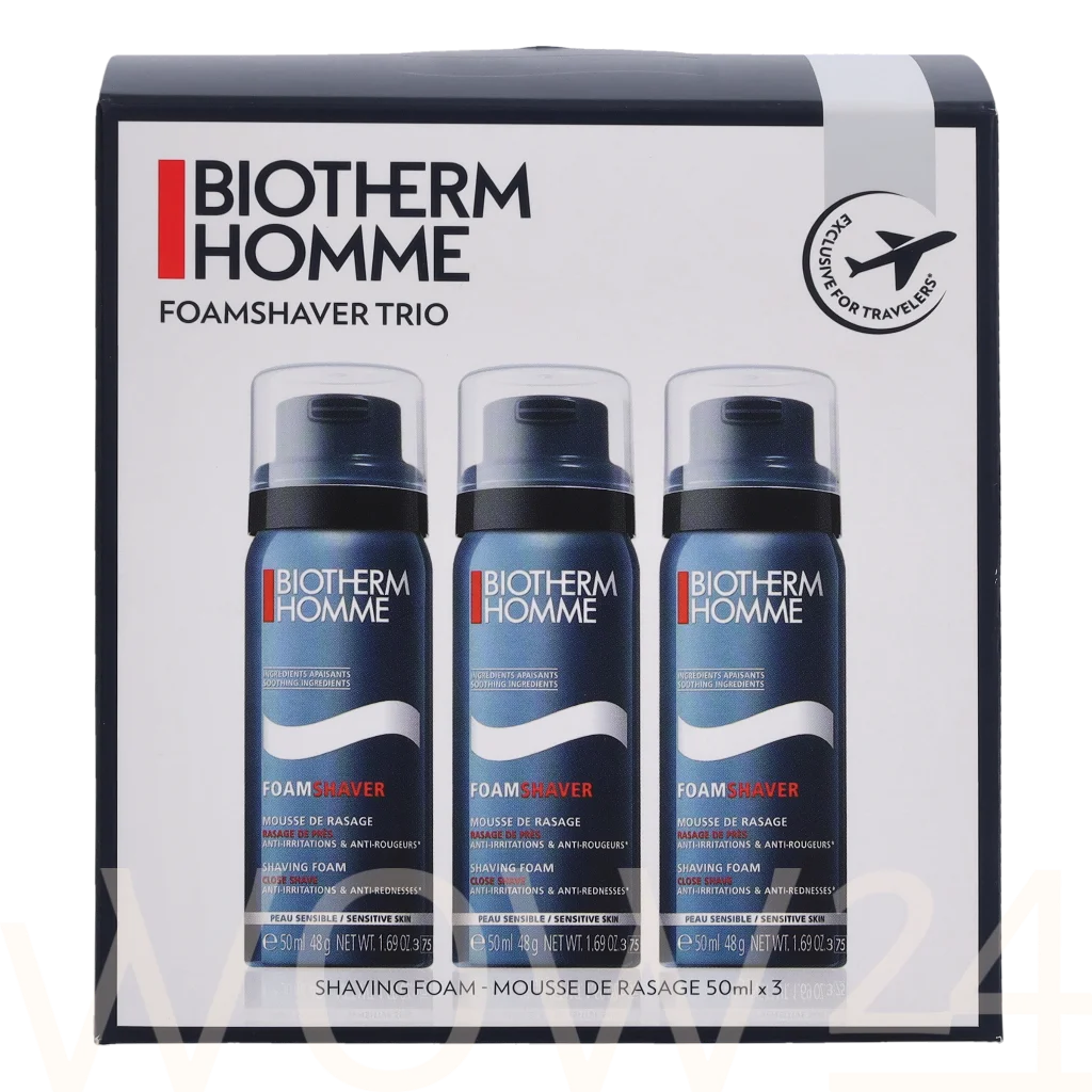  Biotherm Travel Trio 150 ml skutimosi gelis