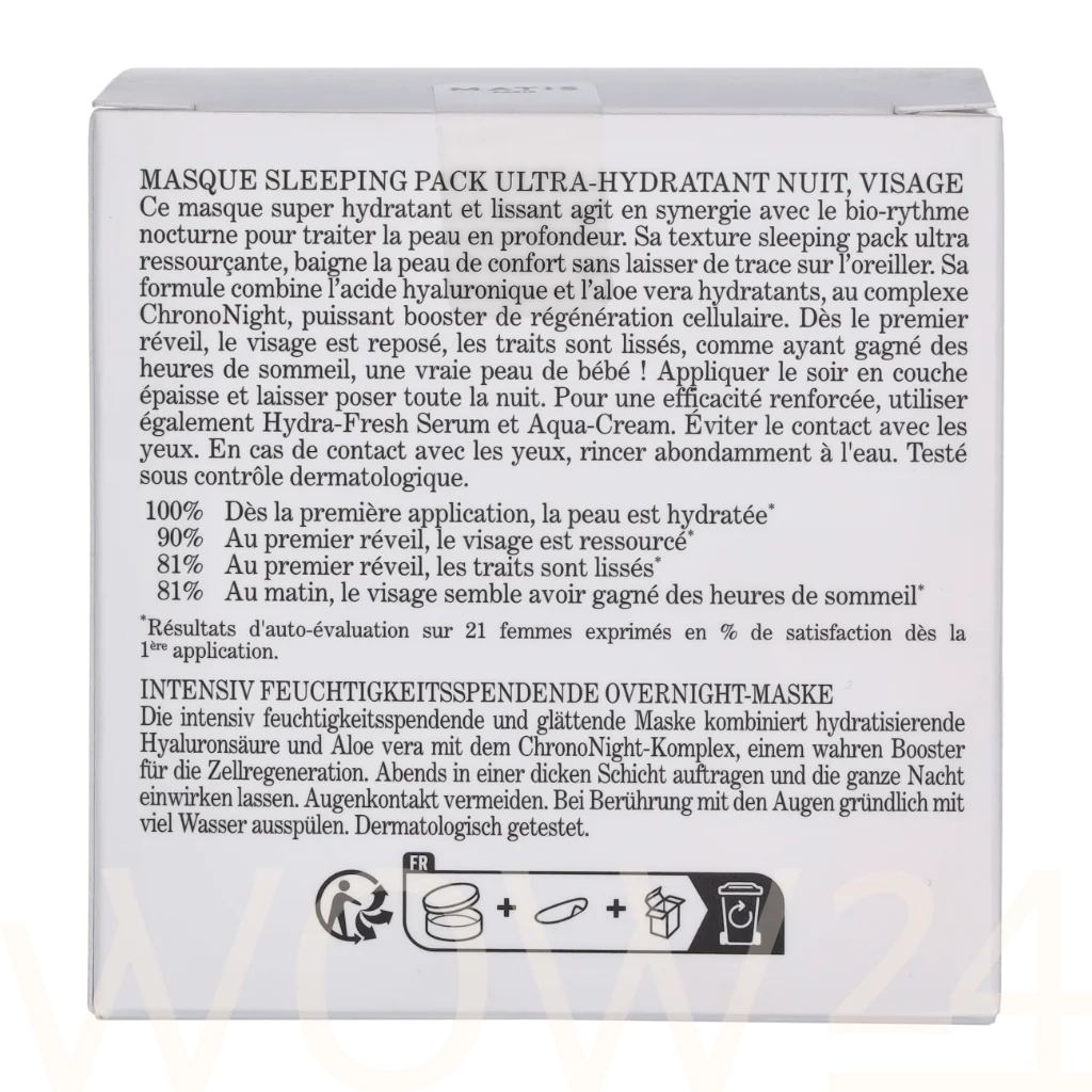 Matis Matis Reponse Preventive Hydramood Night Mask 50 ml Veido kaukė