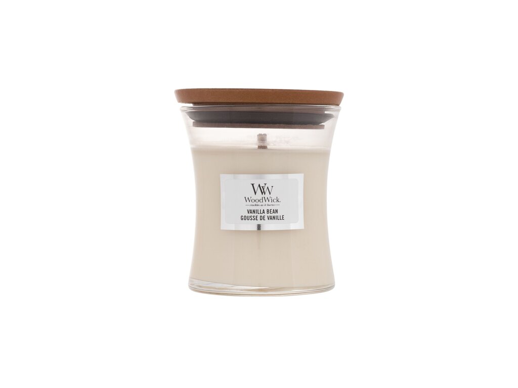 WoodWick Vanilla Bean kvepianti žvakė