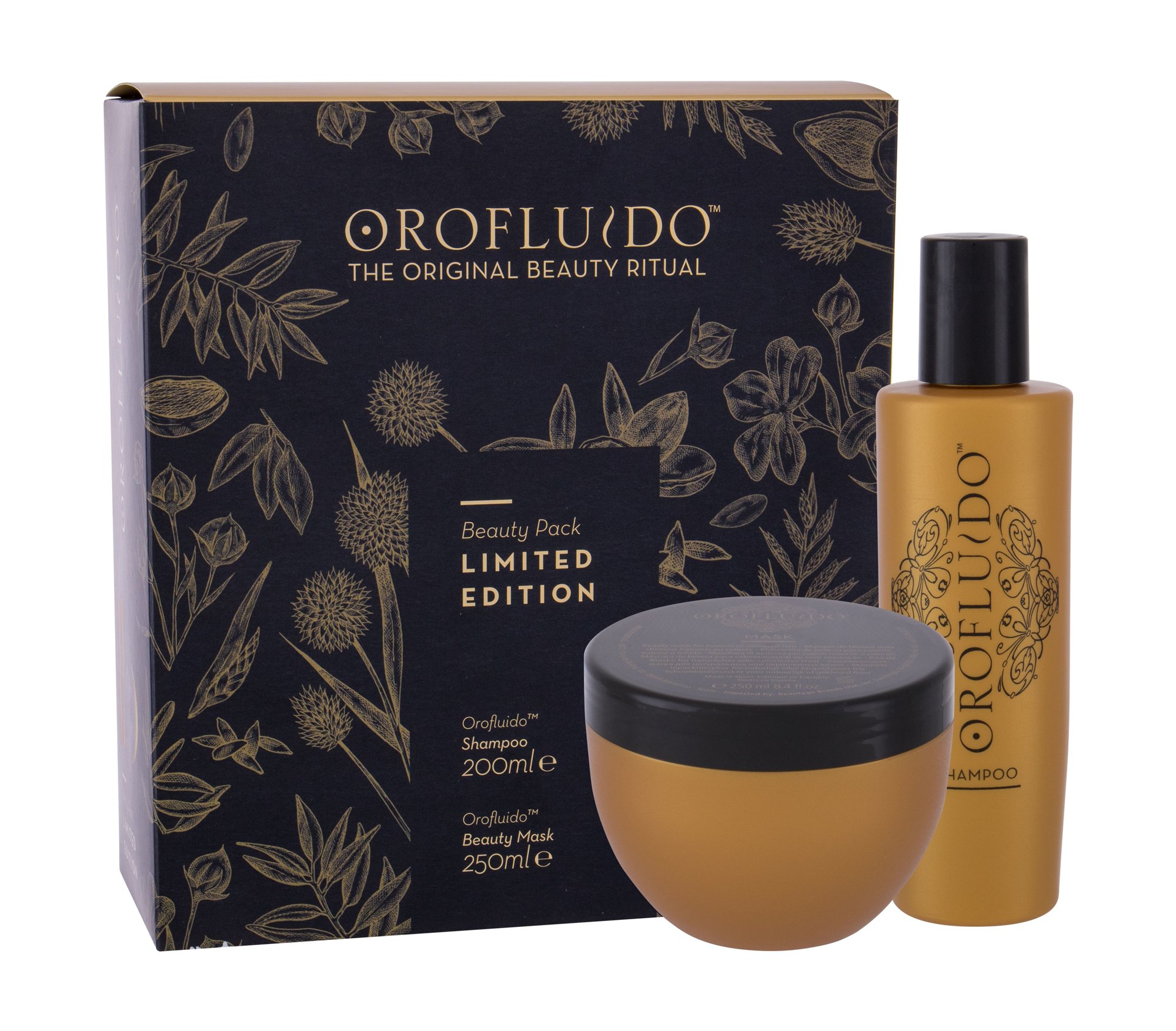 Orofluido Beauty Elixir 200ml Shampoo 200 ml + Hair Mask 250 ml šampūnas Rinkinys