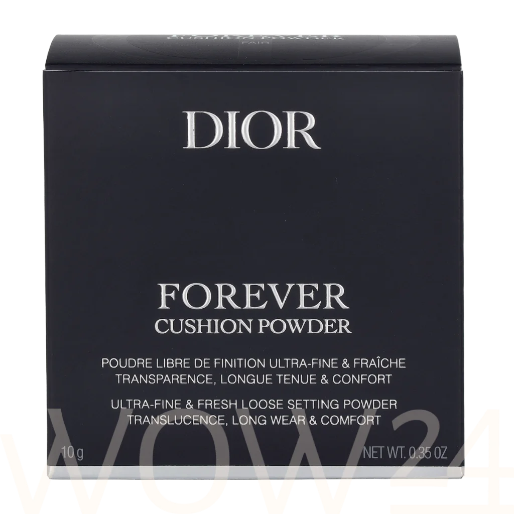 Dior Forever Cushion Powder Pudra Sausa, biri pudra Moterims