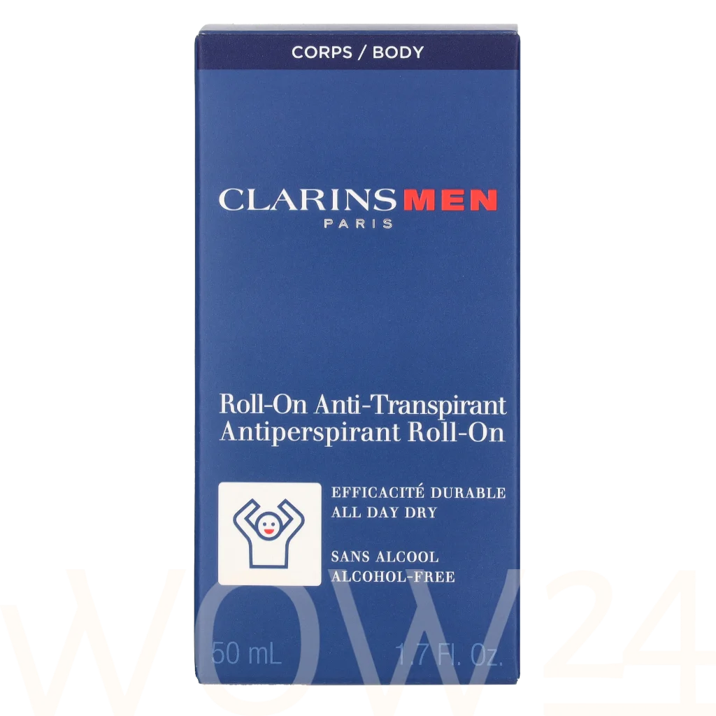 Clarins Clarins Men Antiperspirant Deo Roll-On 50 ml Vyrams