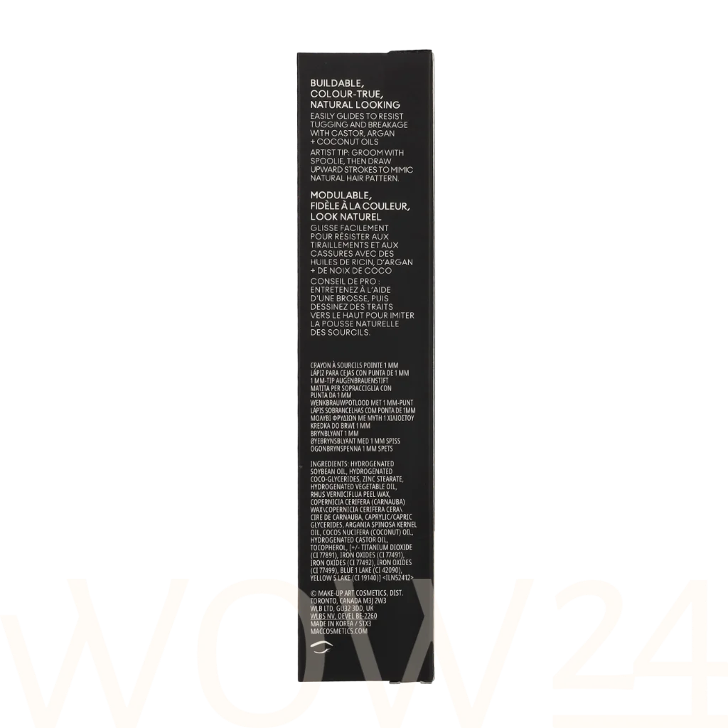 MAC MAC Pro Brow Definer 1 Mm Tip Brow Pencil 24 Hour Waterproof 0.03 g antakių pie&scaron;tukas