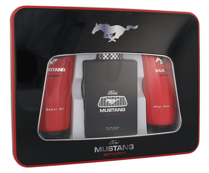 Ford Mustang Mustang Sport 100ml edt 100 ml + shower gel 150 ml + aftershave balm 150 ml Kvepalai Vyrams EDT Rinkinys