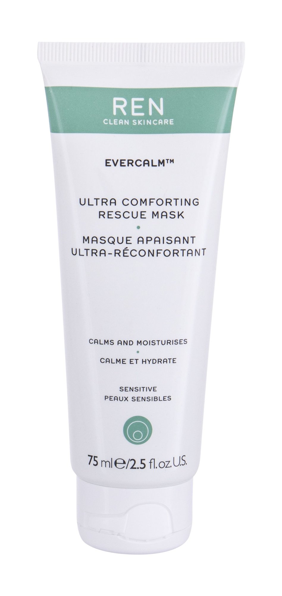 Ren Clean Skincare Evercalm Ultra Comforting Rescue Veido kaukė