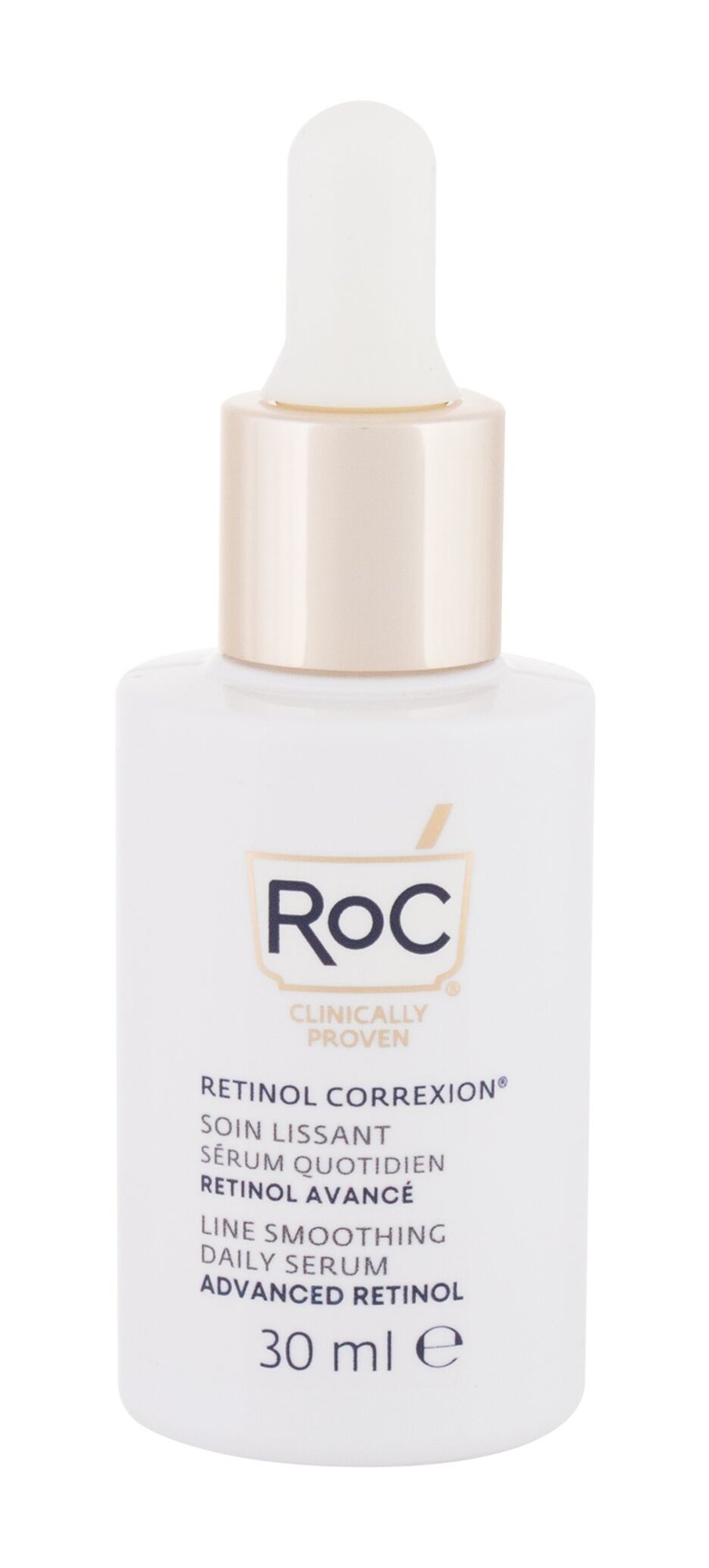 RoC Retinol Correxion Line Smoothing 30ml Veido serumas (Pažeista pakuotė)