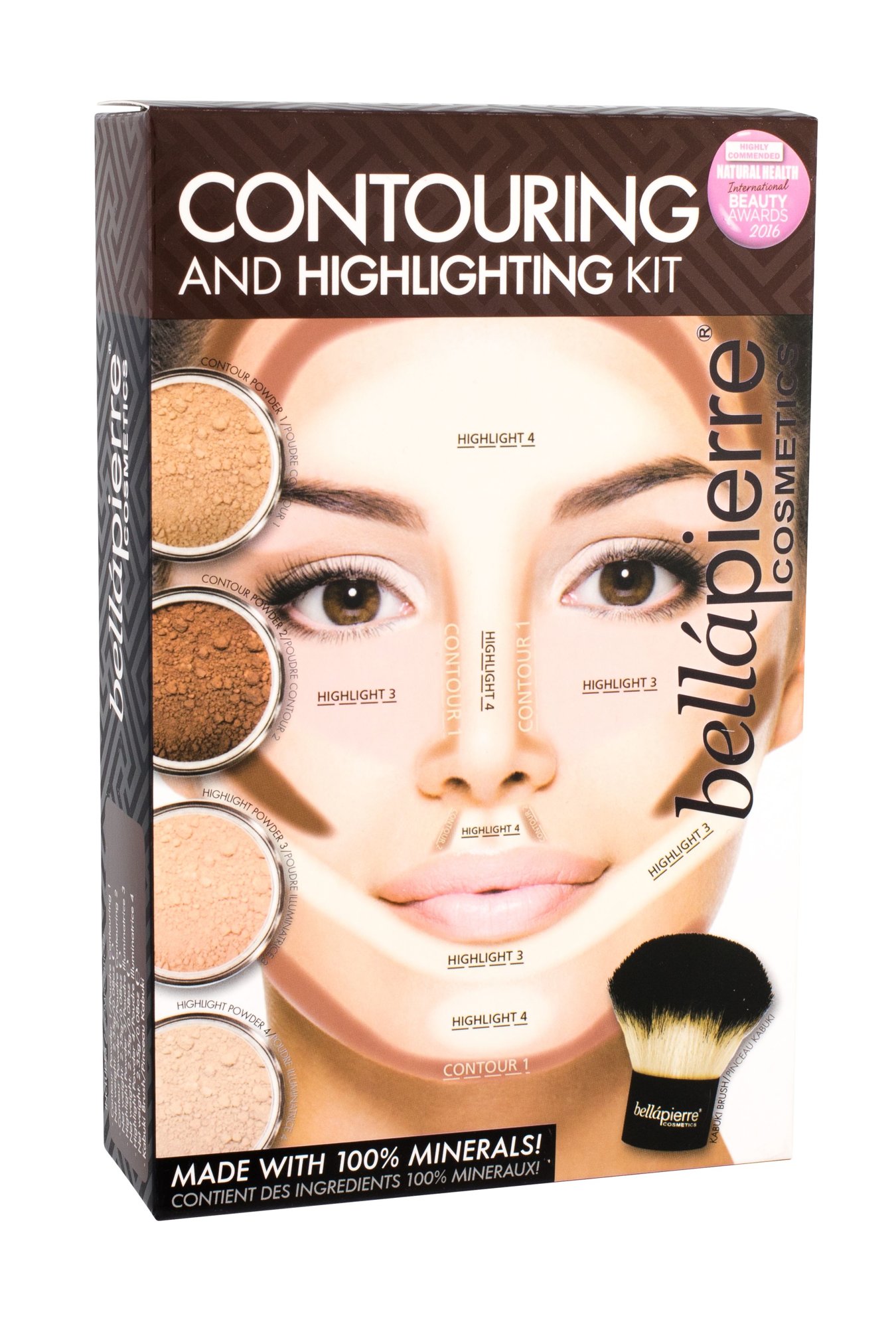 bellápierre Contouring And Highlighting sausa pudra