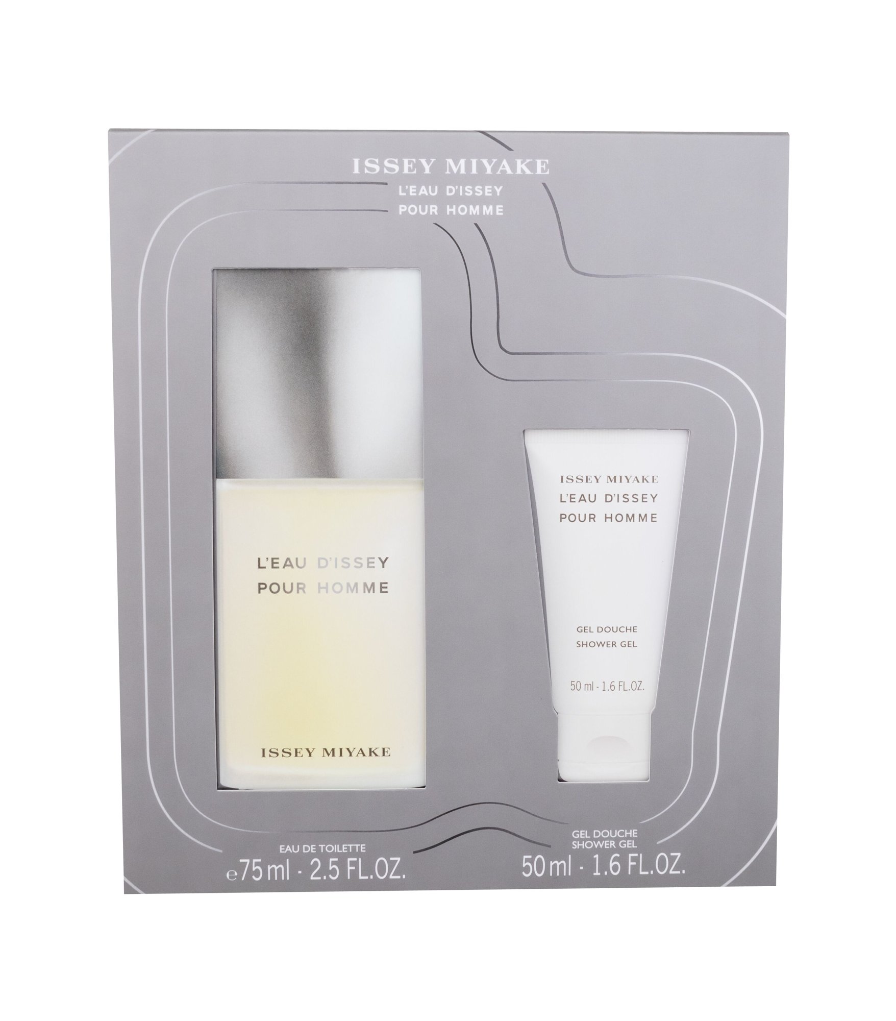 Issey Miyake L´Eau D´Issey Pour Homme 75ml Edt 75 ml + Shower Gel 50 ml Kvepalai Vyrams EDT Rinkinys