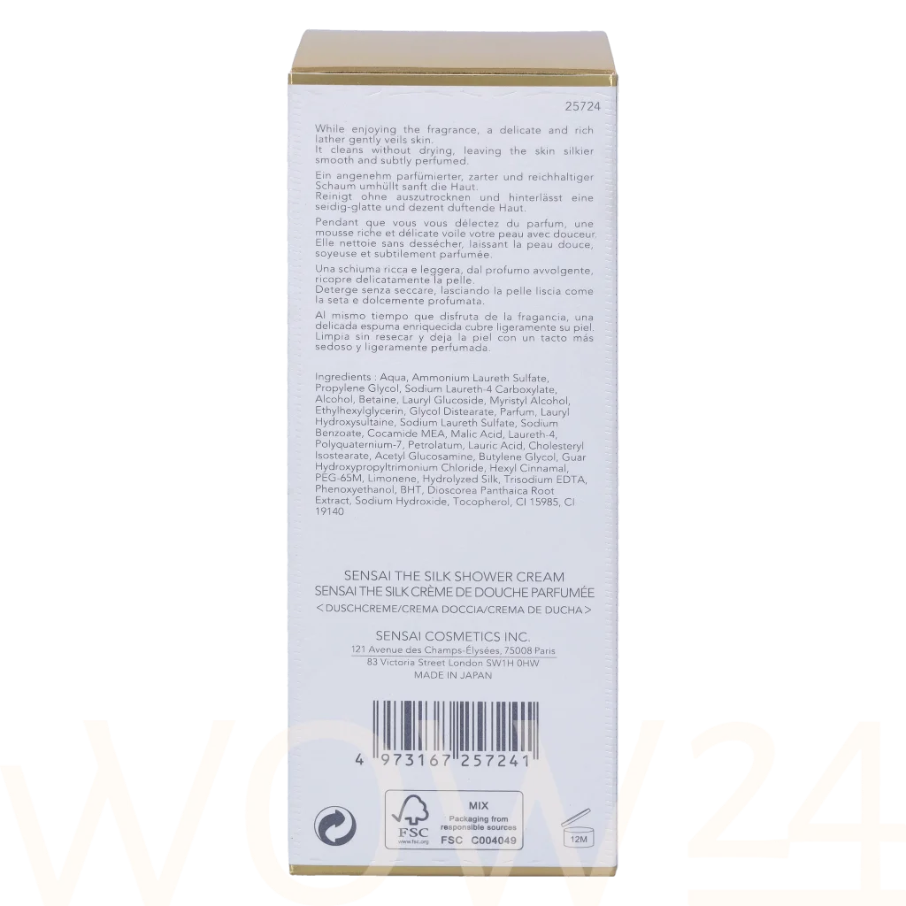 Sensai Sensai The Silk Shower Cream 200 ml du&scaron;o kremas