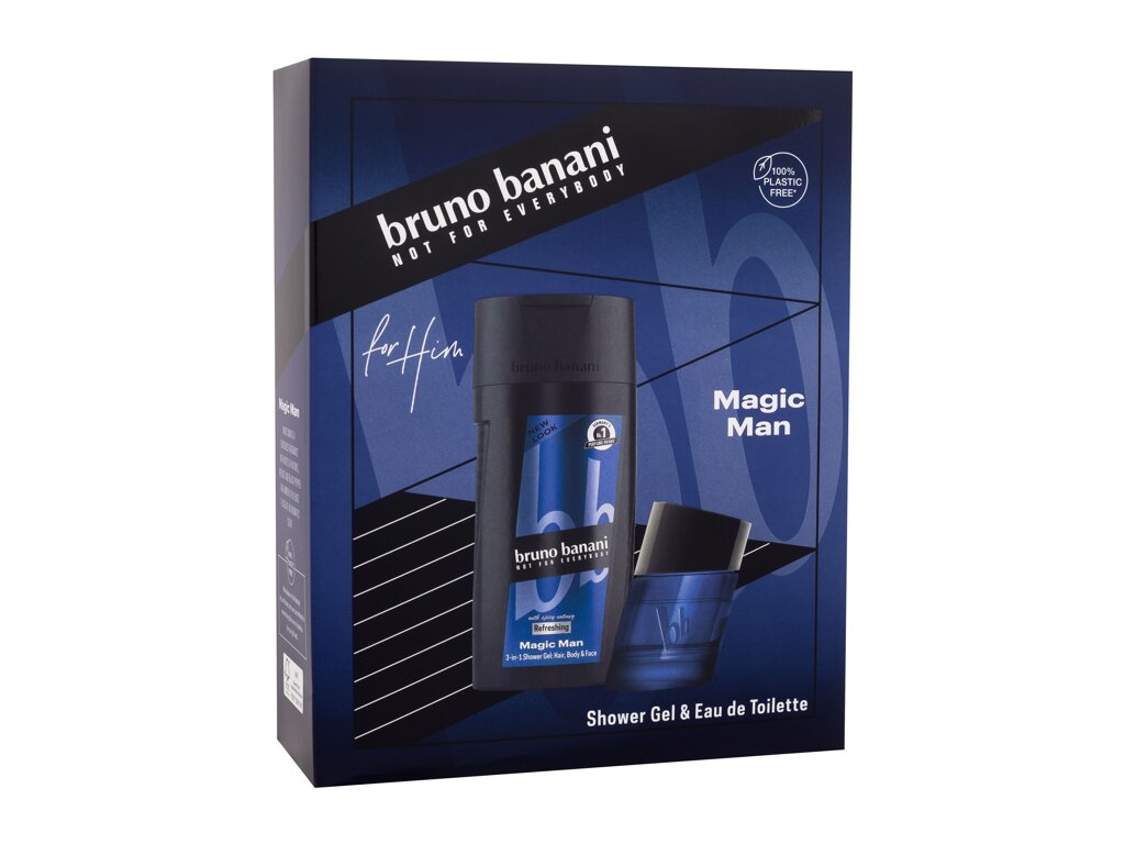 Bruno Banani Magic Man Eau De Toilette 30 ml Edt 30 ml + Shower Gel 250 ml Set
