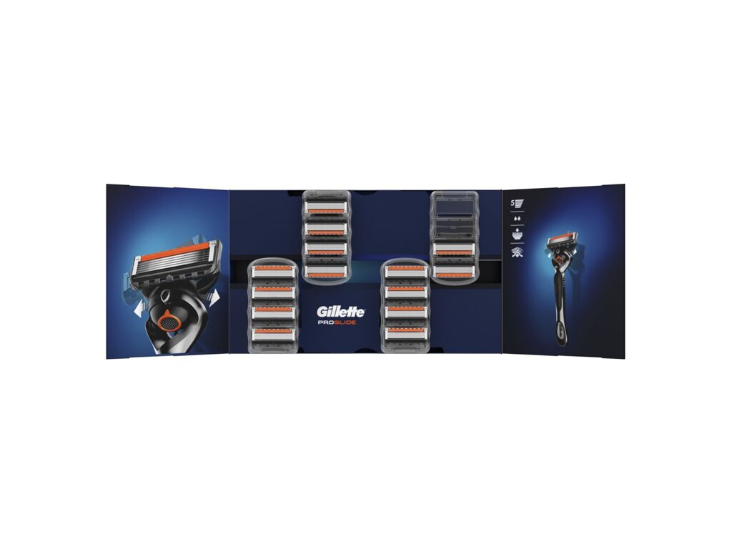 Gillette Fusion5 Proglide Keičiami peiliukai 14 ml