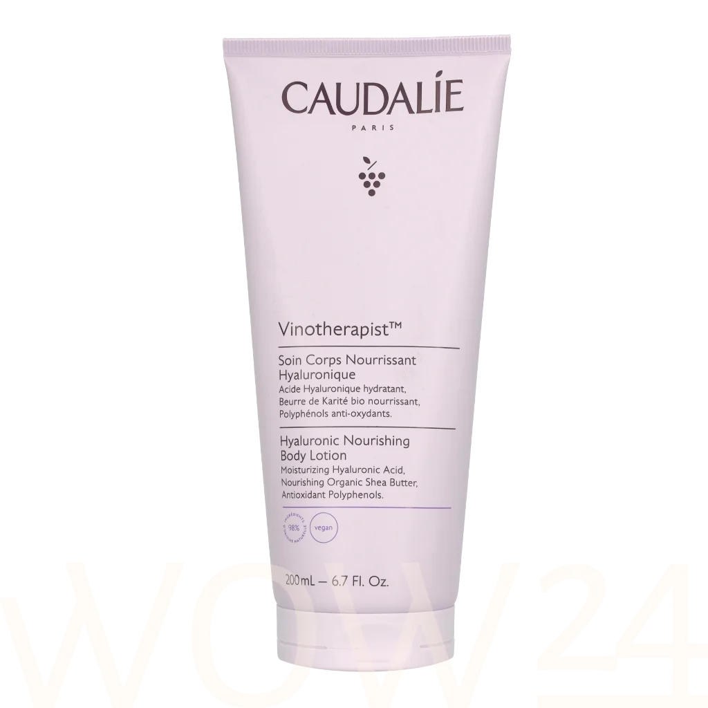 Caudalie Caudalie Vinotherapist Hyaluronic Nourishing Body Lotion 200 ml natūrali veido odos priežiūros priemonė