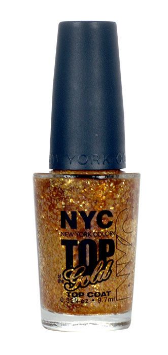 NYC New York Color Top of the Gold nagų lakas