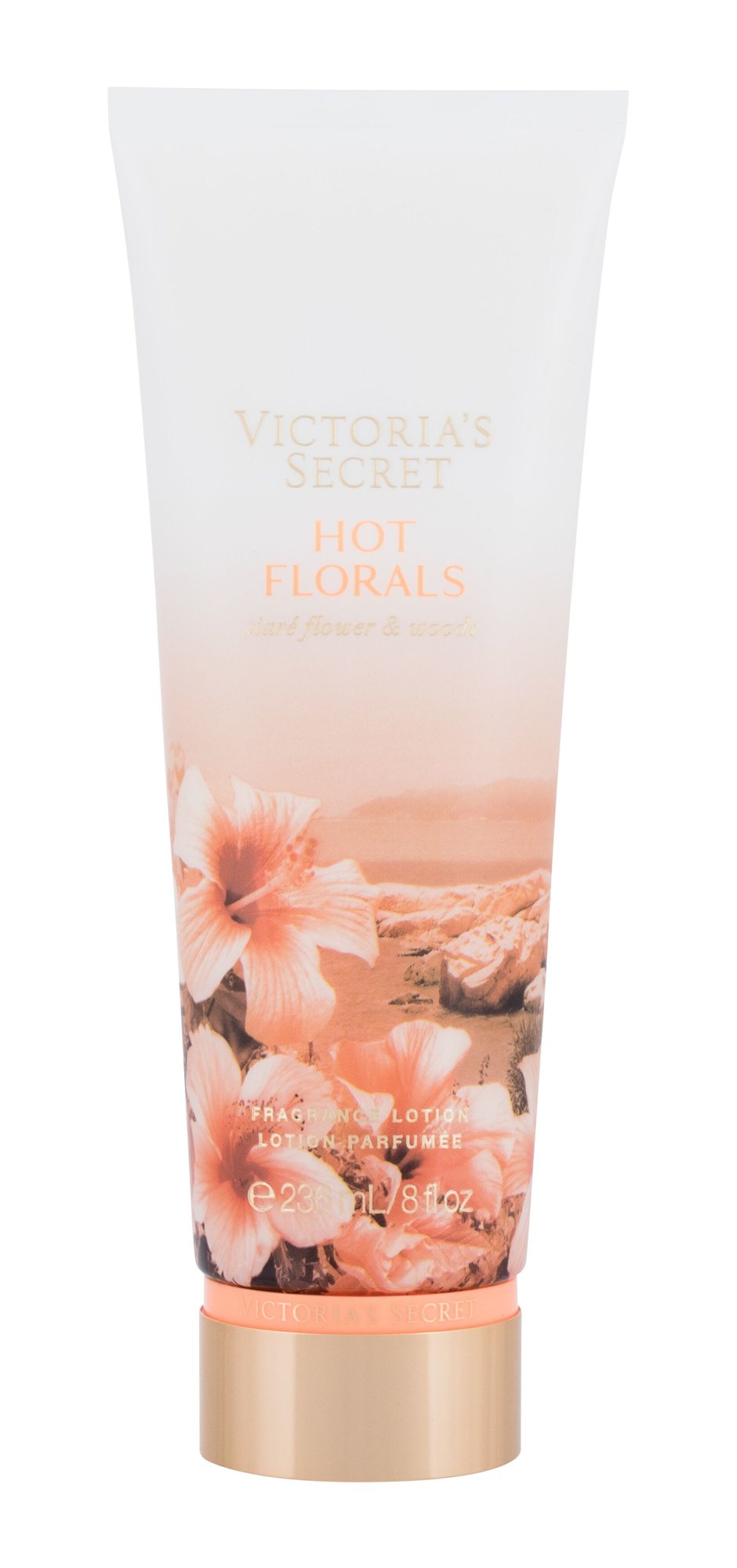 Victoria´s Secret Hot Florals Orange Flower & Blonde Woods 236ml kūno losjonas
