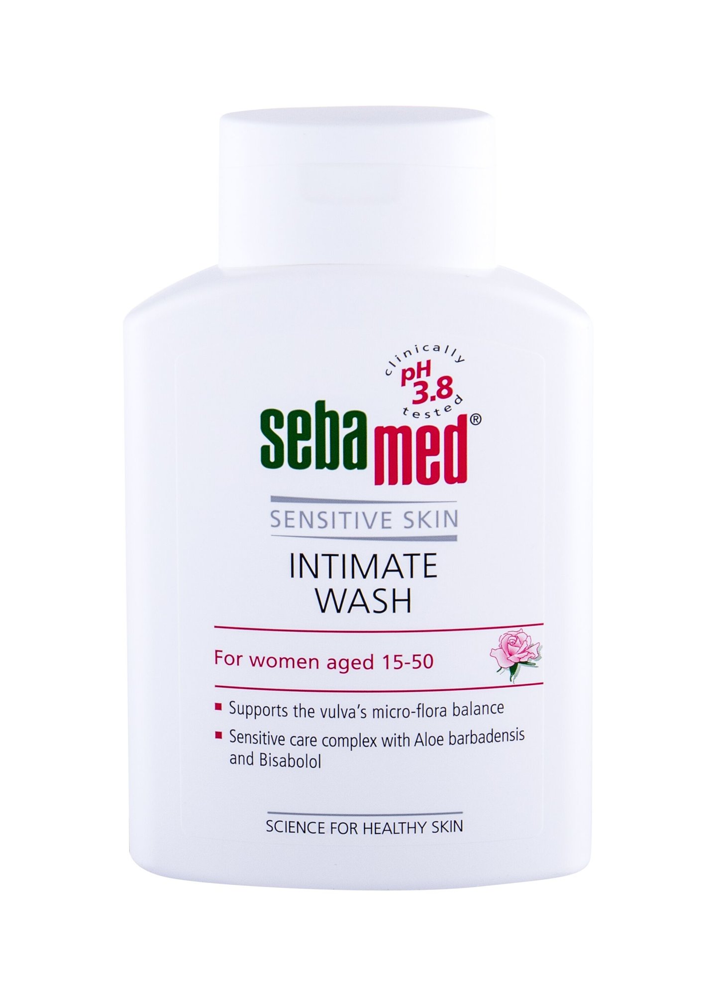 SebaMed Sensitive Skin Intimate Wash intymios higienos priežiūra
