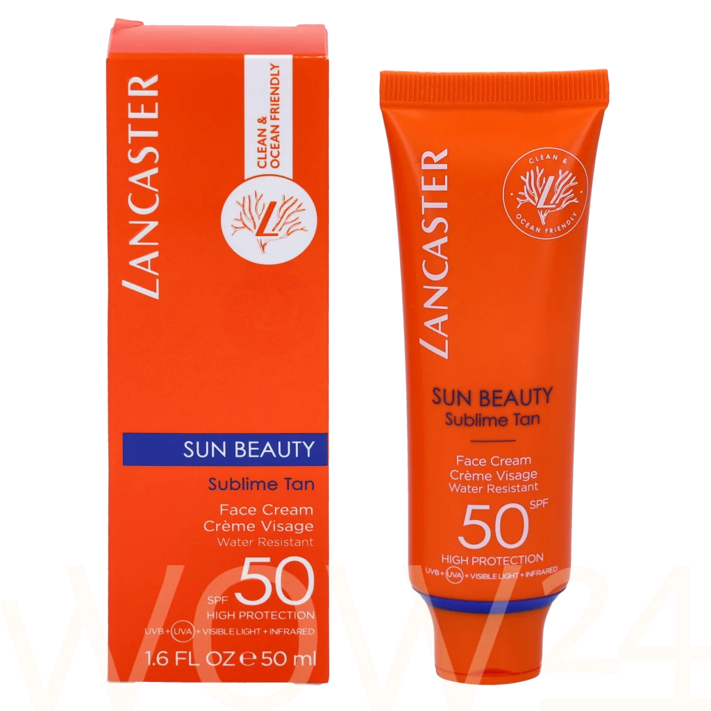 Lancaster Lancaster Sun Beauty Comfort Touch Face Creamspf50 50 ml Unisex Apsauga nuo saulės veidui