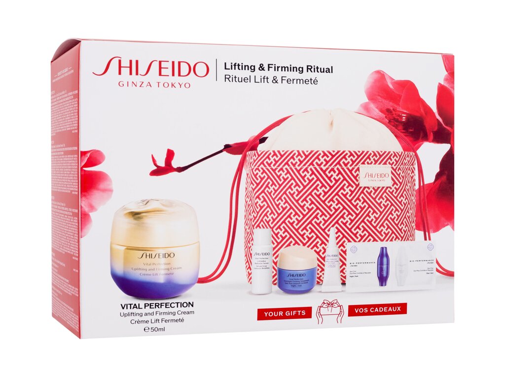 Shiseido Vital Perfection Lifting & Firming Ritual dieninis kremas