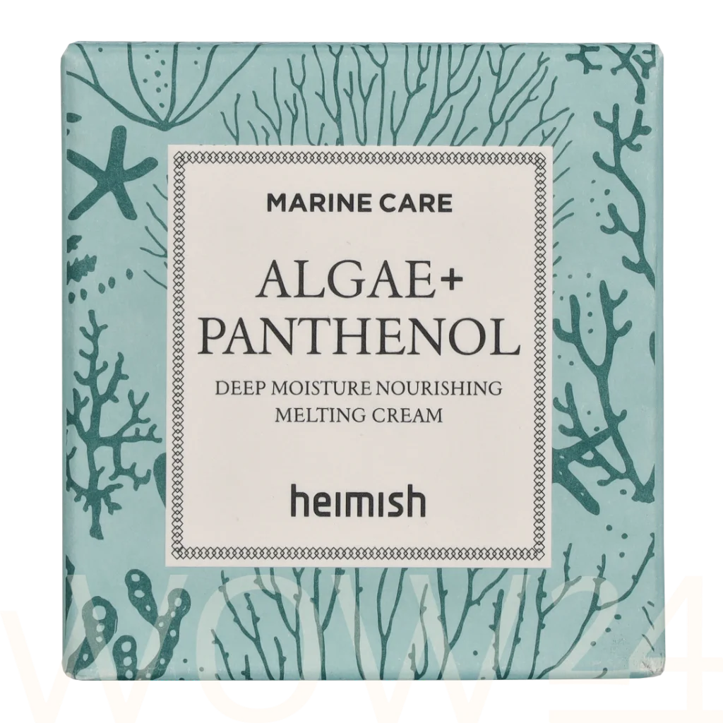 Heimish Marine Care Algae + Panthenol Deep Moisture Nourishing Melting Cream Dieninis kremas Dieninis veido kremas Moterims