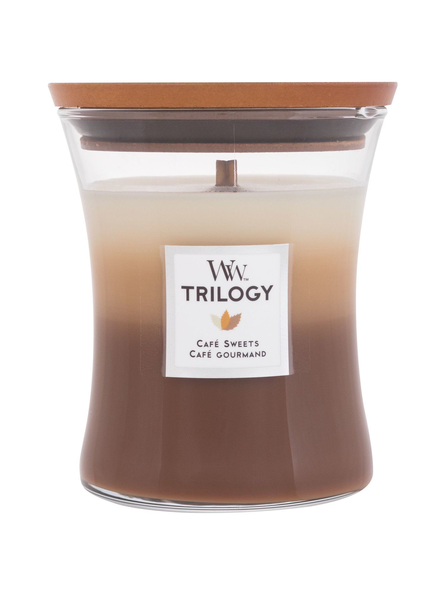 WoodWick Trilogy Café Sweets 275g Kvepalai Unisex Scented Candle