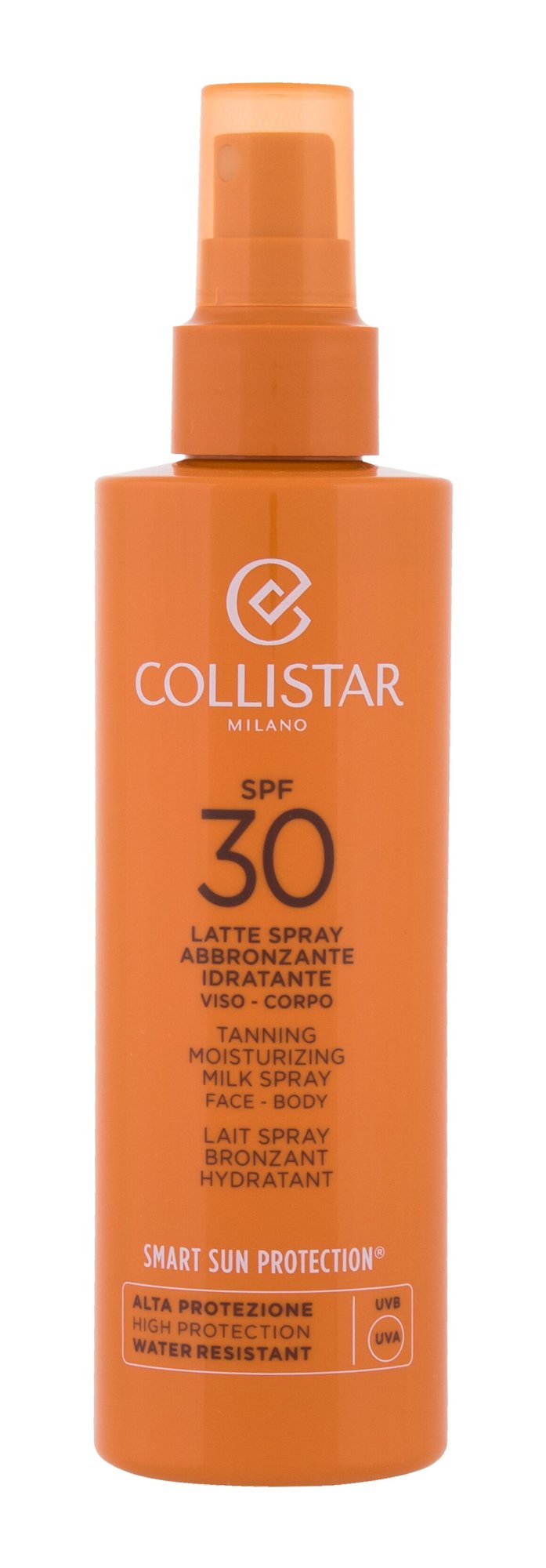 Collistar Smart Sun Protection Tanning Moisturizing Milk Spray įdegio losjonas