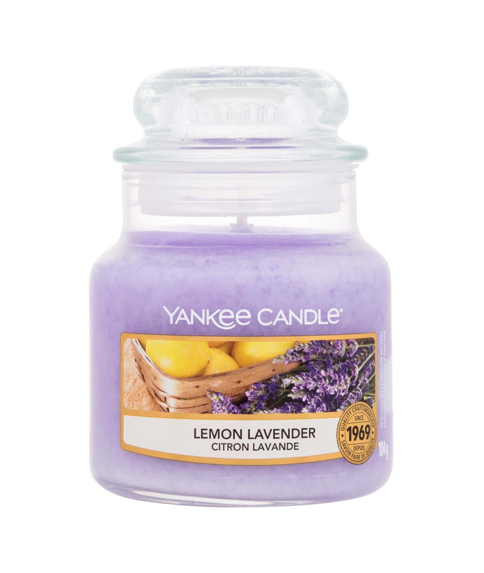 Yankee Candle Lemon Lavender 104g Kvepalai Unisex Scented Candle