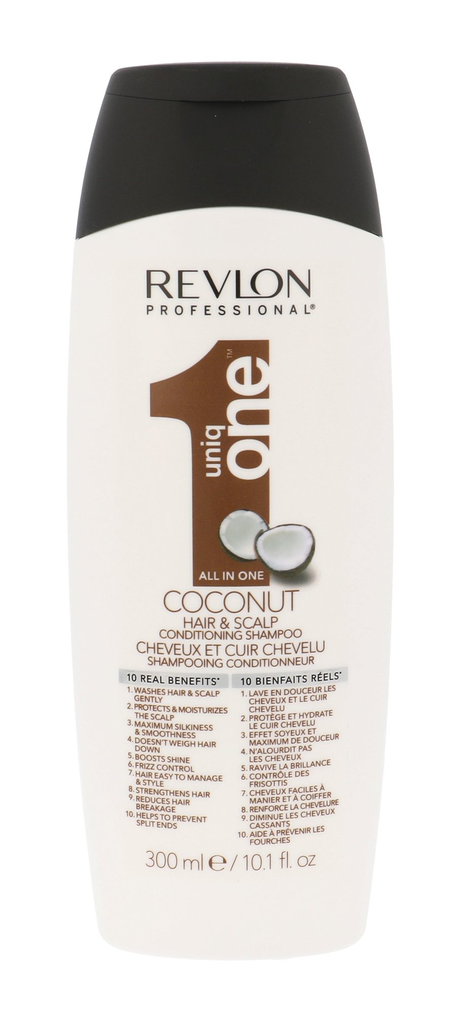 Revlon Professional Uniq One Coconut 300ml šampūnas (Pažeista pakuotė)